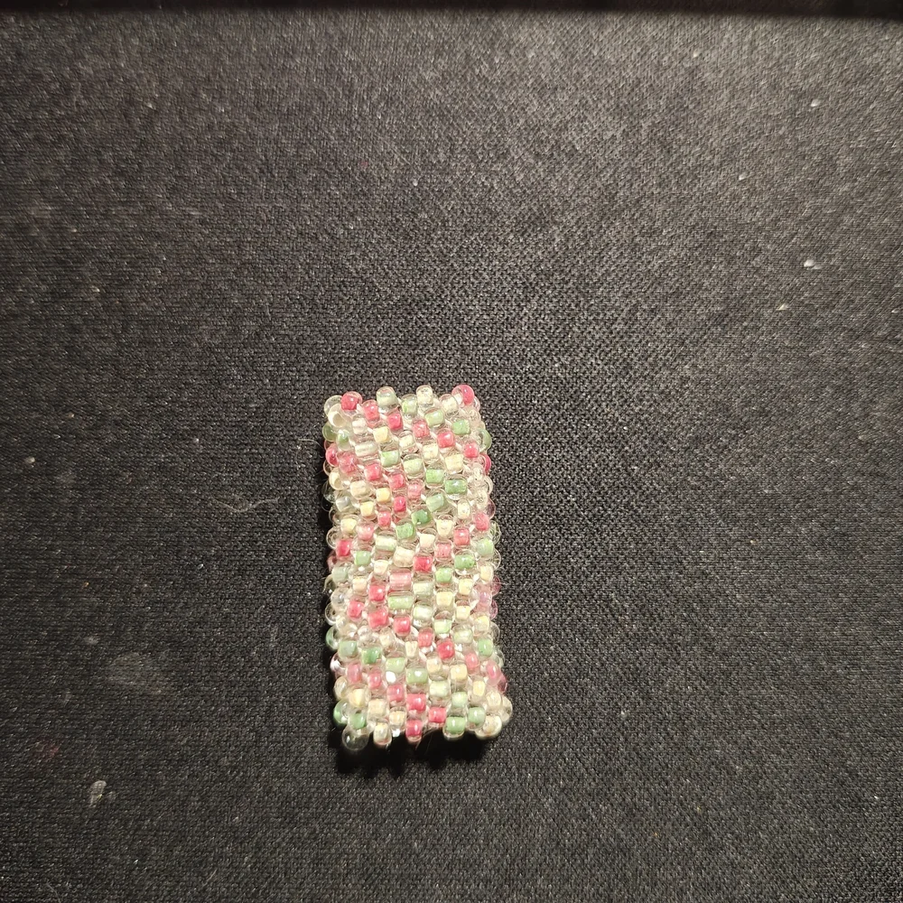 Dreadlock Bead Handmade Rasta Zigzag Seed Bead Hair Jewelry Peyote Loc Charm